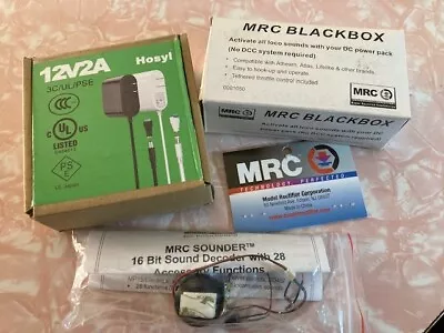 MRC Black Box- Under Table Sound And Power System-  HO Or N Railroad • $43