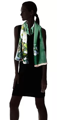 NWT Ted Baker JAEMILA Long Silk Scarf Wrap MINT GREEN MSRP $165 NEW • $108.99