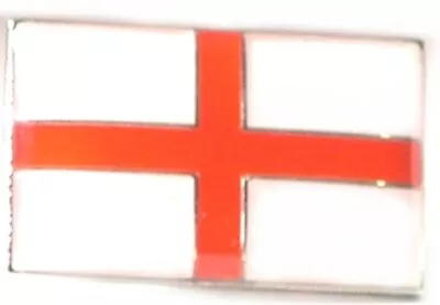 England Flag Metal Enamel Pin Badge St George's Cross Brooch • £2.94