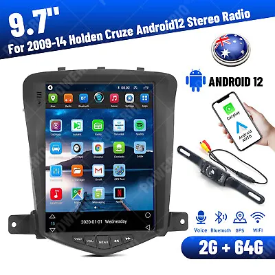 For 2009-14 Holden Cruze Android12 9.7'' Stereo Radio Carplay GPS Navi WiFi 64GB • $210