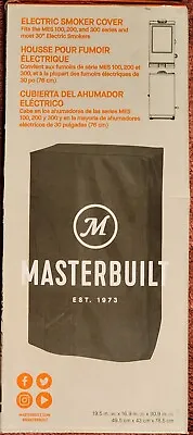 Masterbuilt MB20080319 Electric Smoker Cover - Black - 19.5  X 16.9  X 30.9  • $12
