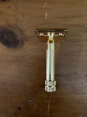 Merkur Safety Razor - 34g HD (Gold) - Excellent Condition - BONUS! • $45