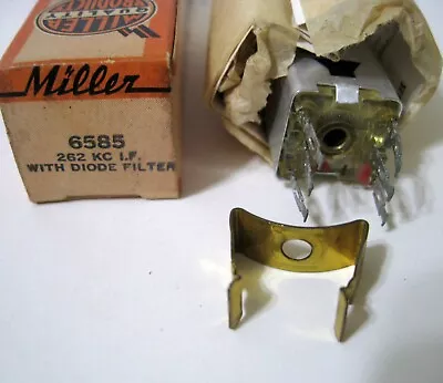 J. W. Miller ® 6585 - 262 KHz Output I.F. Coil With Diode Filter - New In Box • $9.45