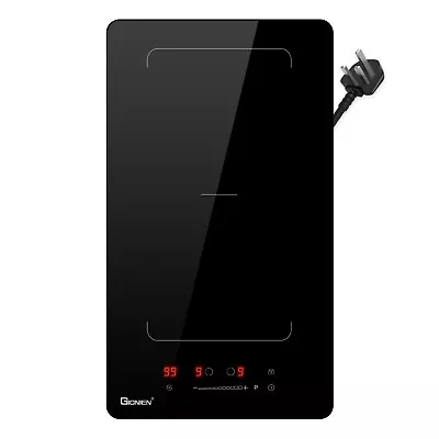 GIONIEN 2 Ring Plug In Induction Hob 30cm Double Electric Hob With Flex Zone • £94.80