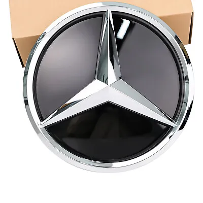 Front Grille 3D Star Mirror Emblem For Mercedes-Benz 2015-2019 W166 GLC GLE GLS • $26.83