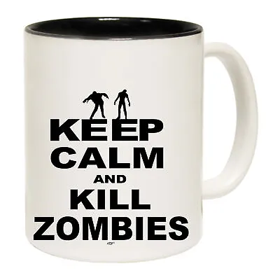 Keep Calm And Kill Zombies - Funny Novelty Coffee Mug Mugs Cup - Gift Boxed • £5.49
