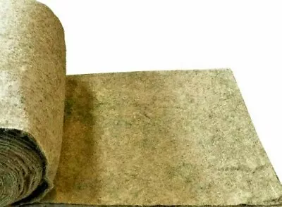 £0.99 • Buy GREEN NATURAL JUTE Hanging Basket Liner 1M 5M 10M ROLL 100CM  METRE WIDE WIRE