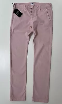 Edwin 55 Chino 30 X 33 Baby Pink NWOT • £25