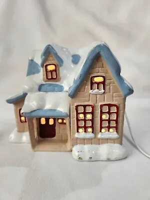 House Of Lloyd Christmas Village Vintage Xmas Lighted House • $14