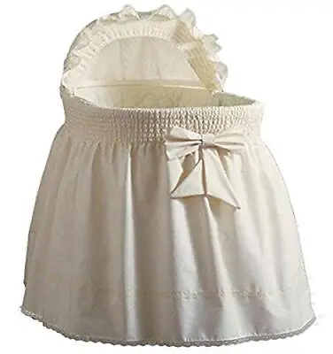 $100.59 • Buy Precious Bassinet Liner/skirt & Hood Ecru 13  X