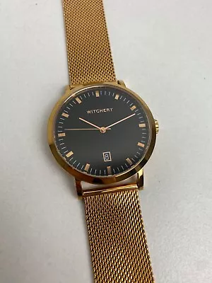 Witchery Rose Gold Watch -  Willow Mesh Watch - Very Lightly Used - New Battery! • $45