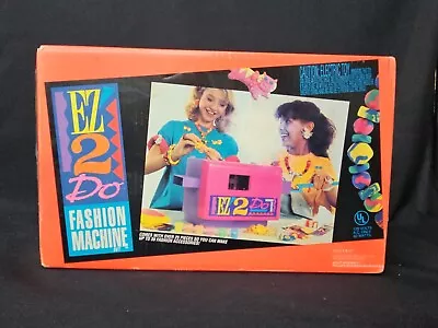 1993 Vintage (Kenner)  EZ 2 DO FASHION MACHINE SET  Electric Toy NEW! RARE! • $49.99