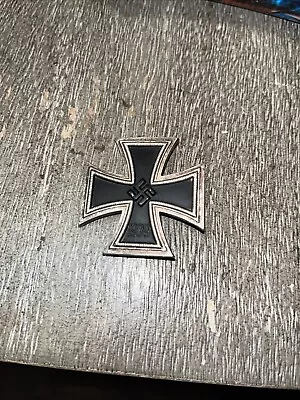 Vintage Iron Cross Pendant • $20