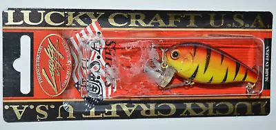 Lucky Craft Bass Finesse Crankbait Moonsault Cb-001  5/16oz Fire Tiger • $19.95