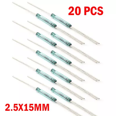 20 PCS REED SWITCH Magnetic Normally Open / Closed 3p 3 Pin 10w B8 USA Stock • $18.98