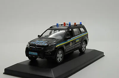 RARE !! Mercedes GL Ukraine Police Car Custom Made 1/43  • $59.15