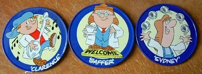 Set Of 3 Homepride  Drinks Coasters  Gaffer' + Sydney  & Clarence • £5.95