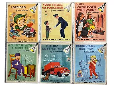 VINTAGE:  Rand McNally DING DONG SCHOOL BOOKS By Miss Frances First Six Books • $25.99