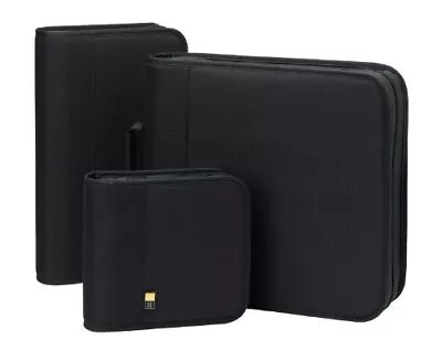$30.72 • Buy Case Logic BNB-208 208 Capacity CD/DVD Prosleeve Nylon Binder Black