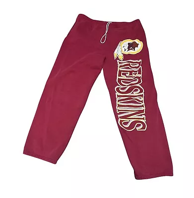 Vintage 90’s Washington Redskins Men’s Sweatpants Size Large Made USA • $24.99