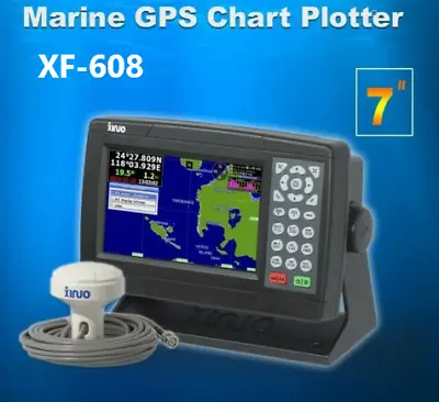FREE UK Charts Included With 7  GPS Chartplotter Can Also Use C MAP MAX SD • £379