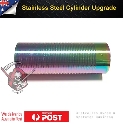 Upgrade Stainless Steel Cylinder Gearbox Parts Gel Blaster J8 J9 J10 M4A1/ACR AU • $24.95