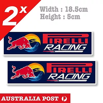 Red Bull Racing PIRELLI Banner  Sticker • $7.20