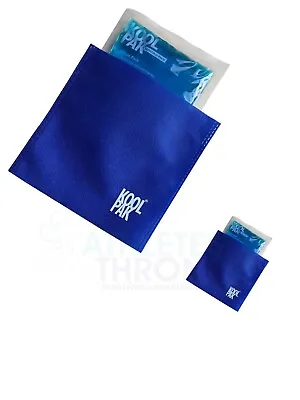 Koolpak Small Reusable Hot/Cold Sports Ice Gel Pack First Aid Muscle Pain X 2 • £0.99