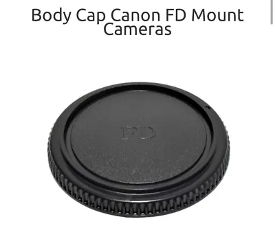 Kood Body Cap Canon FD FDBL Camera Fit • £2.99