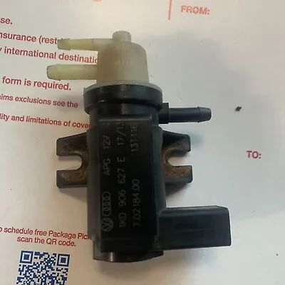 Vw Volkswagen Tdi Boost Regulation Solenoid N75 Valve 1998 - 06  1k0 906 627e • $39