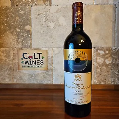 JS 99 Pts! 2019 Chateau Mouton Rothschild Bordeaux Wine Pauillac • $845