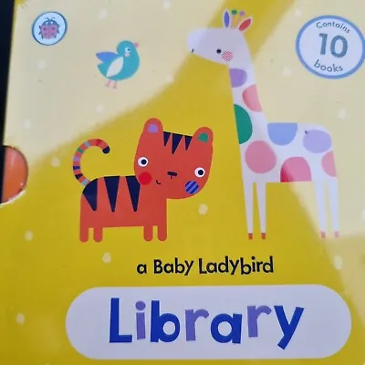 A Baby Ladybird 10 Book Library Collection Baby’s First Birthday Picture Books • £10