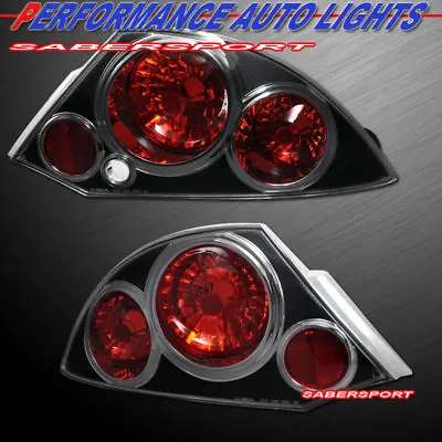 Set Of Pair Black Altezza Style Taillights For 2000-2005 Mitsubishi Eclipse • $61.99