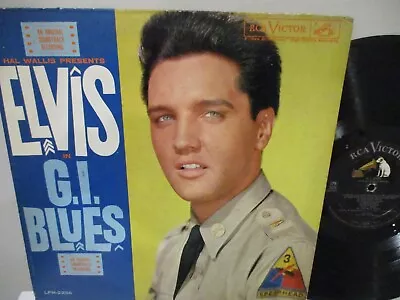 Elvis Presley   G.I. Blues   RCA Victor LPM-2256 MONO - Elvis Insert Sleeve VG+ • $6.99