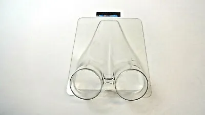  Dual 3  Clear NACA Air/Brake DuctNACA Duct 3  Tube Molded Plastic  • $16.99