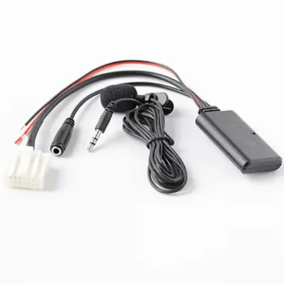 Stereo Bluetooth Audio Wire Mic Phone Call Hand Free For Mazda 2 3 5 6 RX8 Radio • $26.12