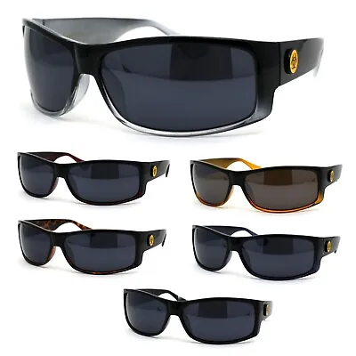 Biohazard Classic 90s Narrow Rectangular Gangster Sunglasses • $21.01