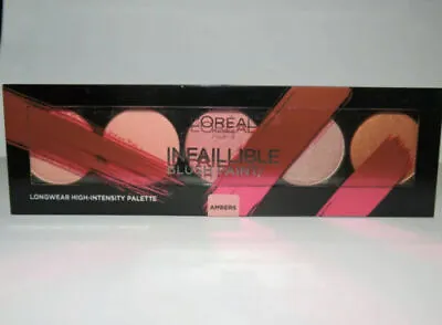 L`Oreal Paris Infallible Blush Paint Palette 5 Blush Palette Integrated Mirror • £5.99