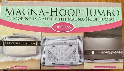 Magna-Hoop Jumbo A-SJ 7 X 12 For Baby Lock Brother  Machine Embroidery Hoop CR • $105.99