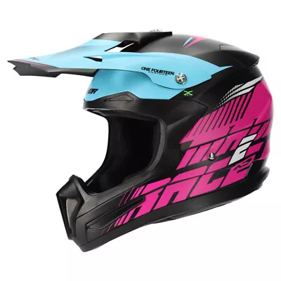 NEW M2R X3 Origin PC-7F Pink Motocross Dirt Bike Helmet • $249
