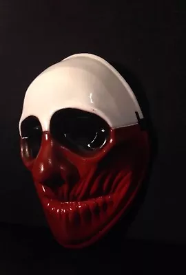 $24.99 • Buy Crazy Genie Payday 2 Mask Replica Clown Chains THE HEIST WOLF Halloween