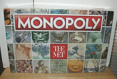 NEW.   Hasbro ~ MET Metropolitan Museum Of Art Monopoly Board Game • $52.50