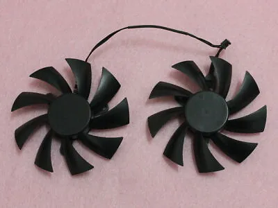 Pair Fans Cooler Fan For EVGA GTX 760 GTX 770 PLA09215B12H 87mm Graphics Card • $16.72
