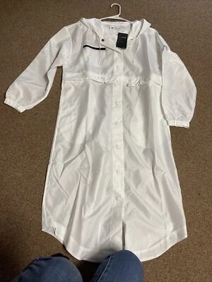 $65 • Buy New Balance X Staud Colab Convertable Xs Windbreaker Jacket White Oversize NEW