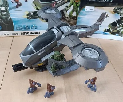 Halo Wars Mega Bloks/Construx UNSC Hornet - Set 96806 100% Complete (See Desc.) • £69.99