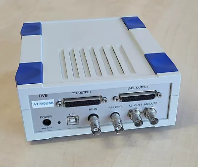 Alitronika AT720USB DVB-C ATSC QAM-B Reciever/recorder W/ DVB-ASI & SPI Outputs • $495