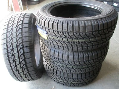 4 New Armstrong Tru-Trac HT Tires – P265/70R17 115H All Season, 70R17