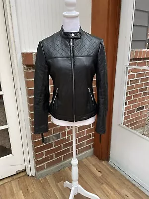 Victoria’s Secret Moda International Leather Jacket • $125