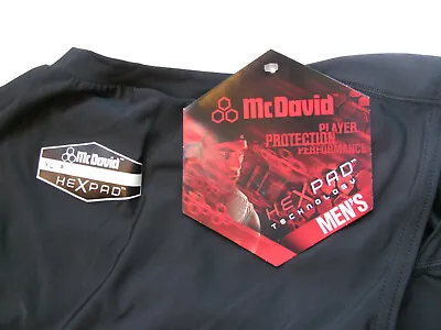  McDavid Hex Pad Bodyshirt Sleeveless 3 Pads Chest Protector Men's XL • $29
