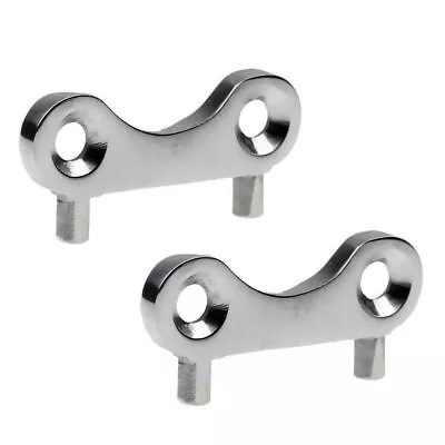 2Pcs Stainless Steel Gas Fuel Water Tank Deck Filler Spare Key For Marine Boat • $4.79